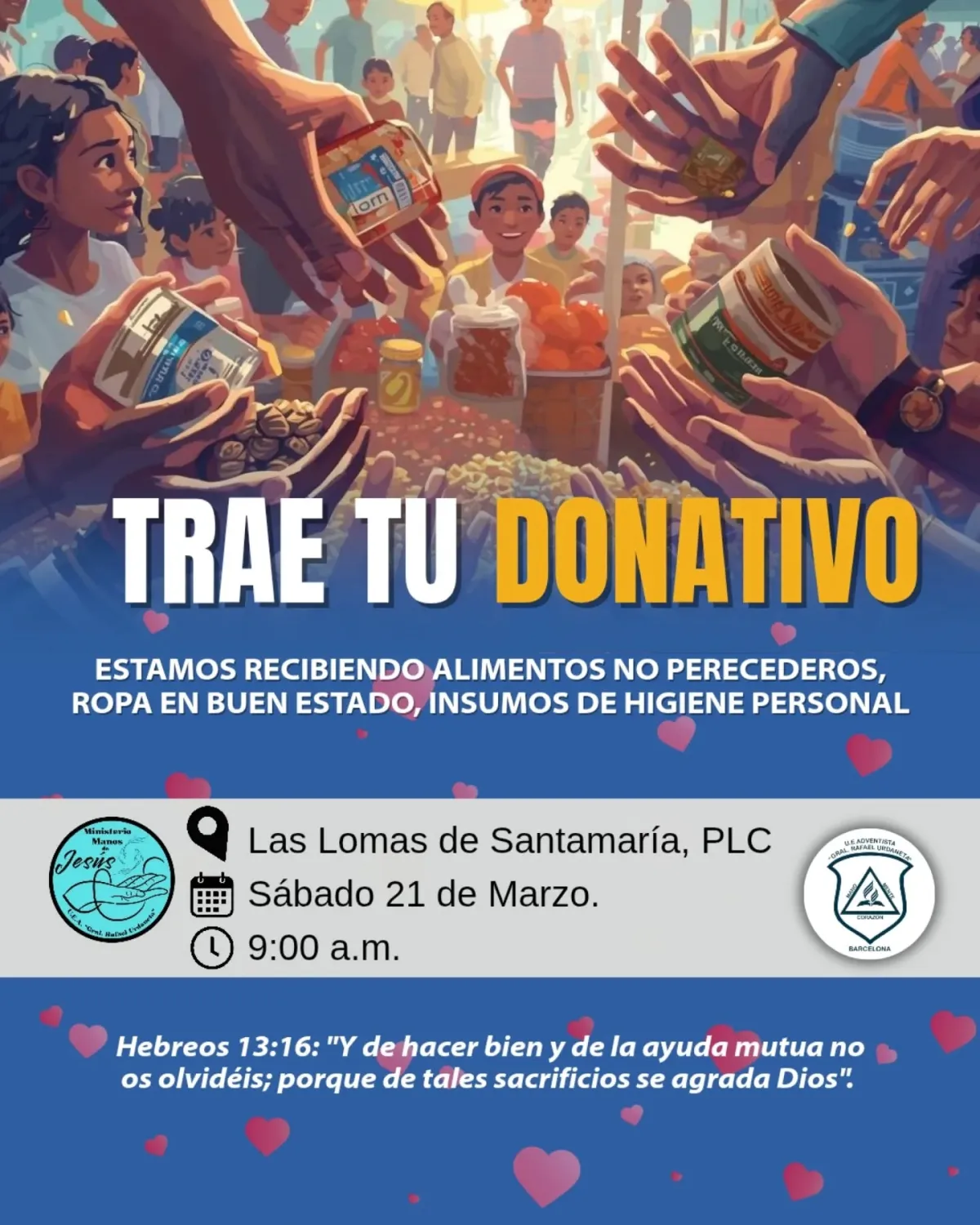 ¡ES MOMENTO DE APOYAR!